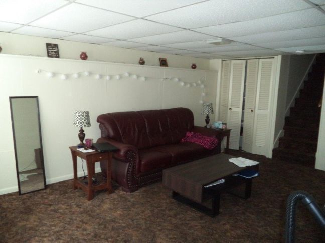couch in living room