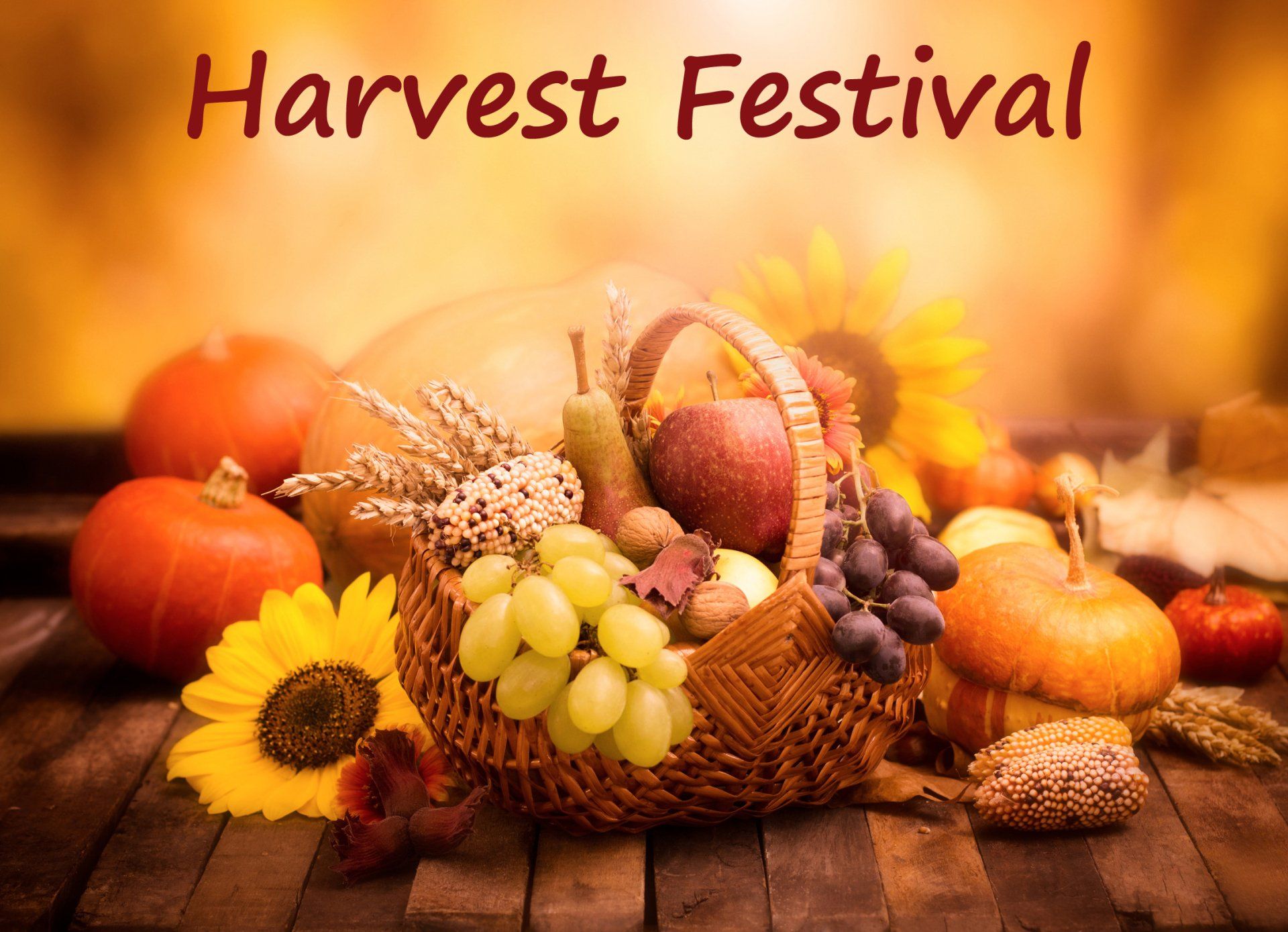 Harvest Festival at St Mark's Church, Bedford