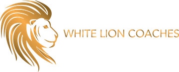 white lion coaches logo