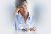 Senior Woman with Piggy Bank, Law office Supplemental Security income, Social Security Disability in Burlington, VT