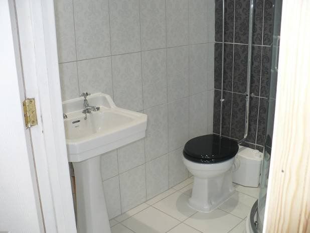 a newly installed bathroom
