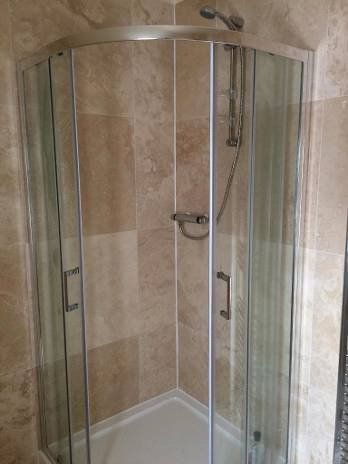 wet area of the bathroom