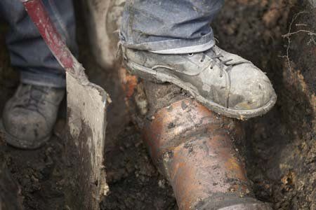 Sewer line repair Sewer line repair