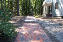 Front Walkway - Lawn Care in Sudbury, MA Front Walkway - Lawn Care in Sudbury, MA