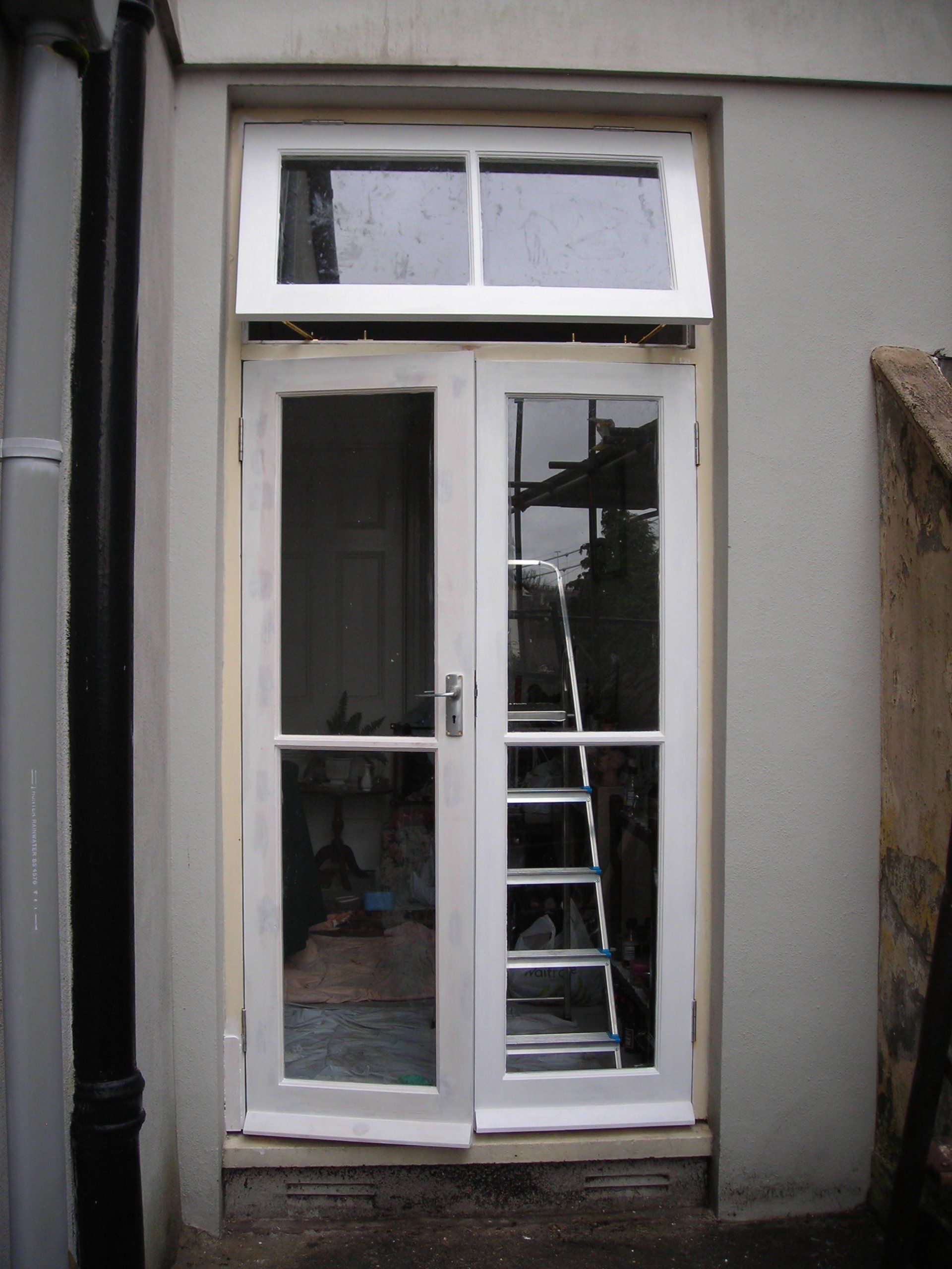 glass door entrance