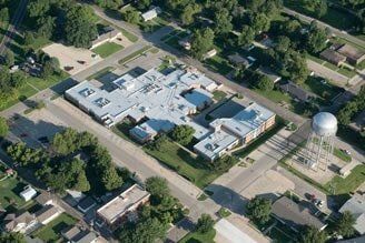 Finishing the roof of a building - metal roofs in Clay Center, KS