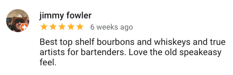 Highly rated whiskey bar Prescott Arizona