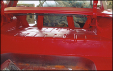 Trunk Repaired and Painted