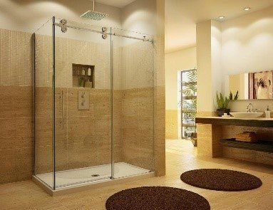 Glass Enclosure — Bakersfield, CA — Affordable Glass & Mirror