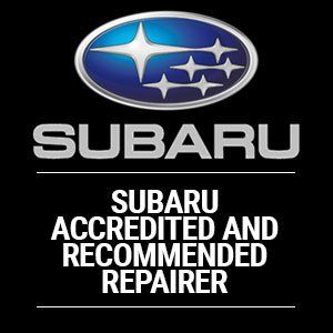 subaru logo and statement