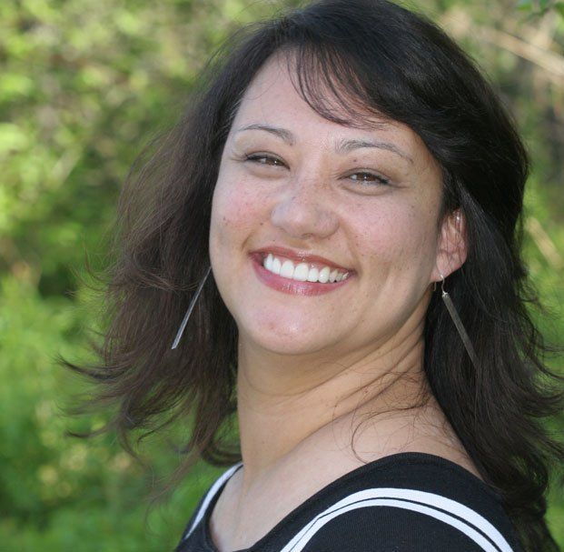 asian woman smiling