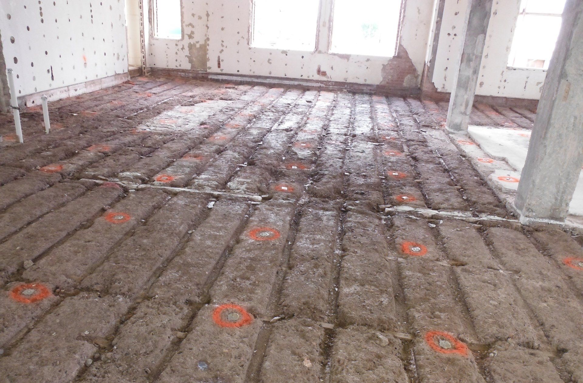 Gypsum Application — Muldrow, OK — Gypsum Floors of AR/OK, Inc Gypsum Application — Muldrow, OK — Gypsum Floors of AR/OK, Inc