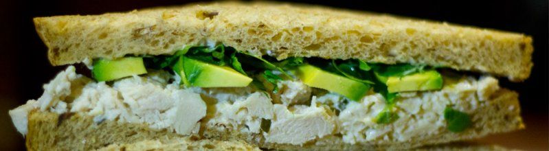 A range of deep filled sandwiches
