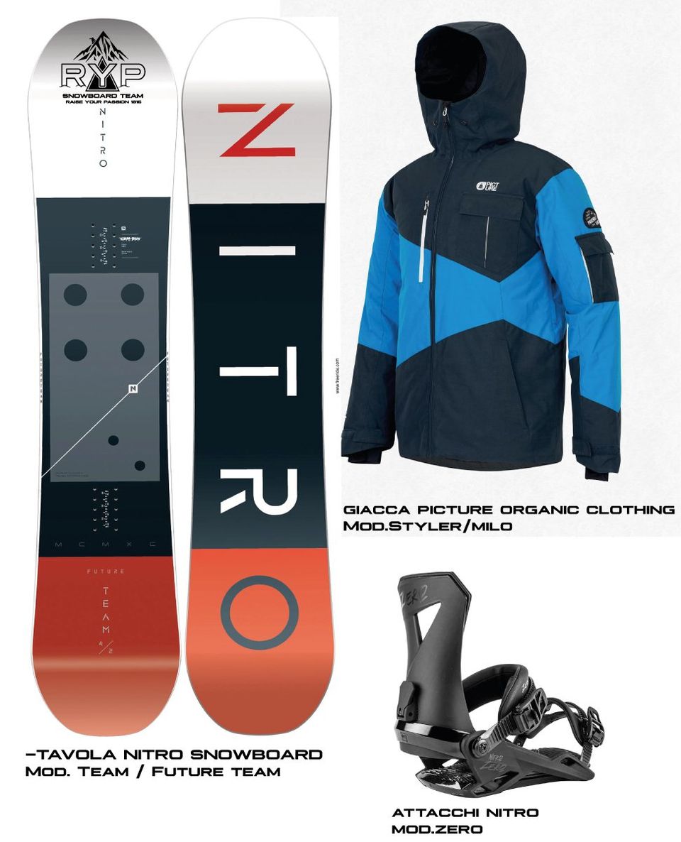 Attrezzatura Snowboard Team Livigno