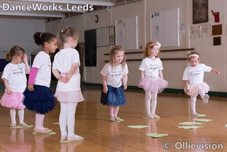 Kids dancing