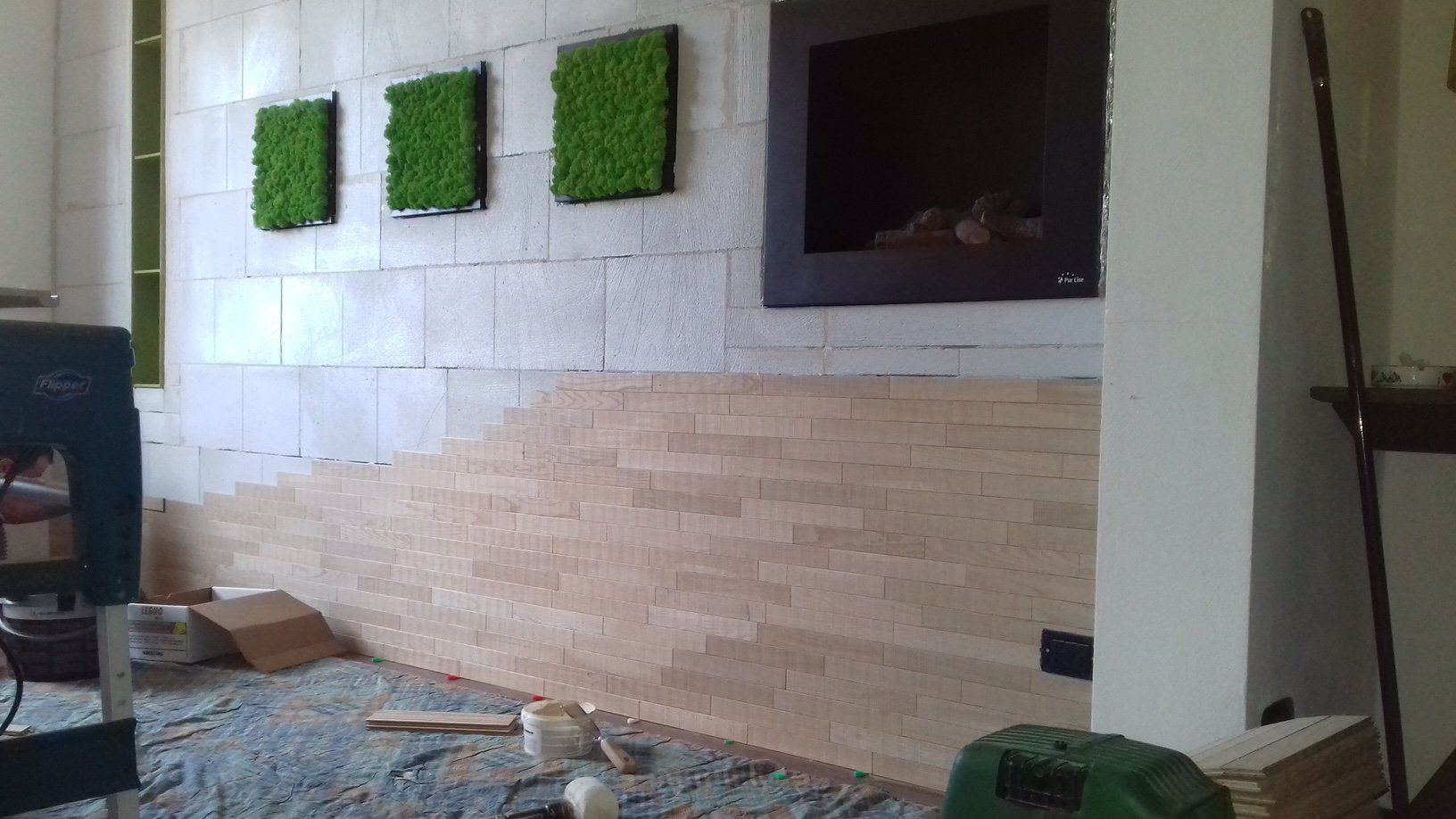 parete in legno