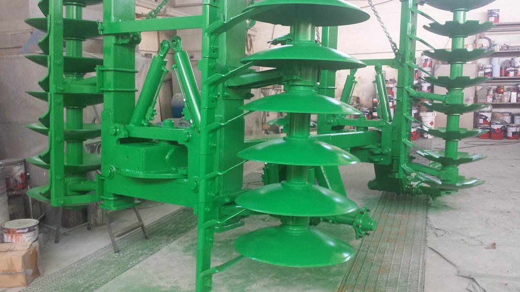 verniciatura mezzo agricolo