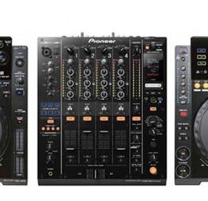 Hay tres tipos diferentes de equipos de DJ Pioneer.