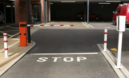 stop painted