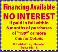 Financing Available Coupon Financing Available Coupon