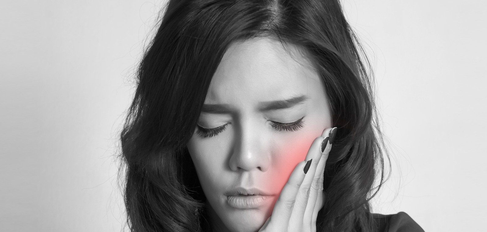 Lady having Tooth Ache