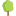 Green tree with a brown trunk.
