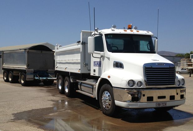 truck and dog trailer hire townsville