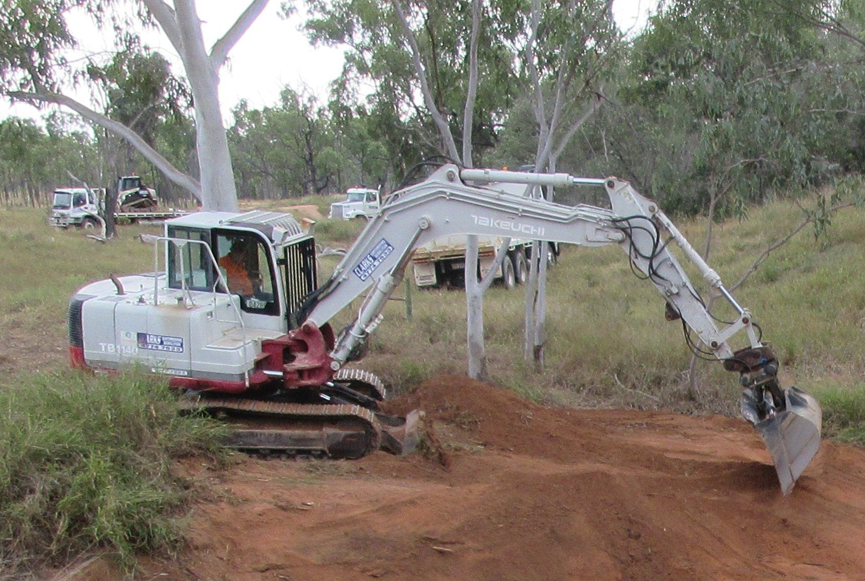 rock breaker townsville