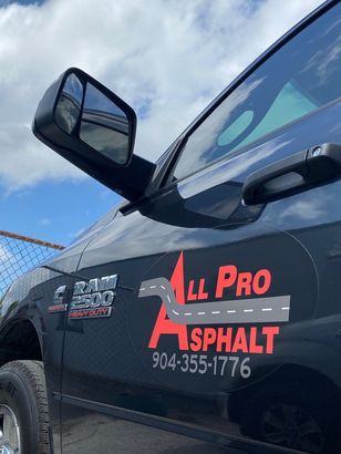 All Pro Asphalt Vehicle — Jacksonville, FL — All Pro Asphalt