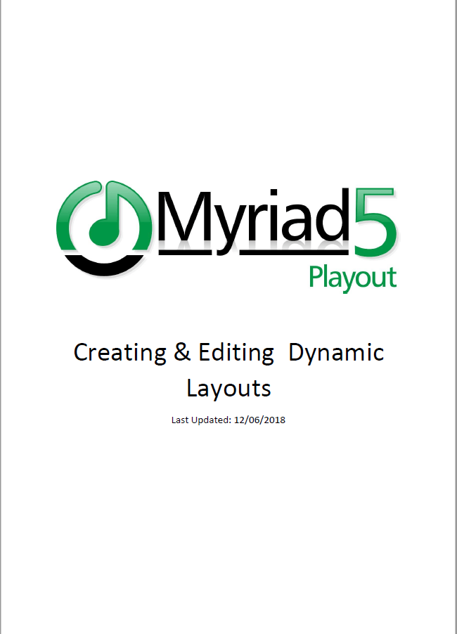 The cover of a book about creating and editing dynamic layouts.