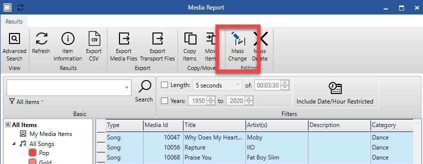 A screenshot of a media report with a red arrow pointing to a song