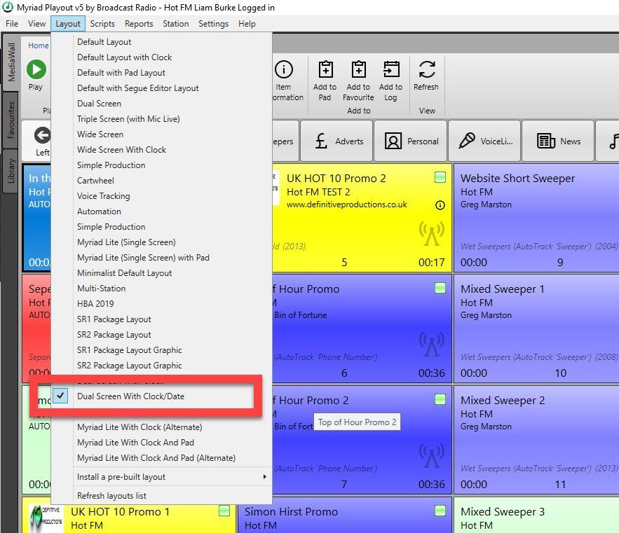 A computer screen with a red arrow pointing to a playlist
