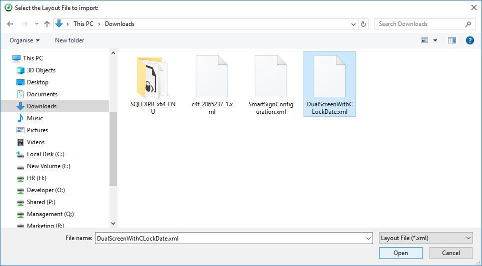 Profiles folders