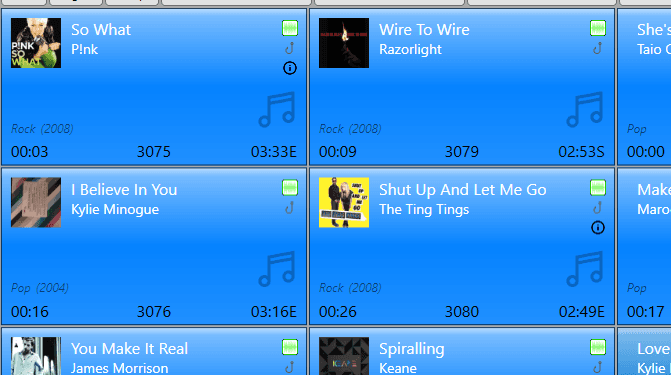 Myriad 5 Playout