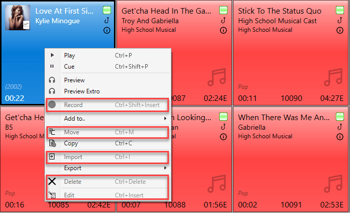A screenshot of a music player with a song called stick to the status quo