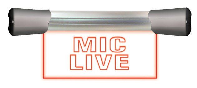'Mic Live' Light