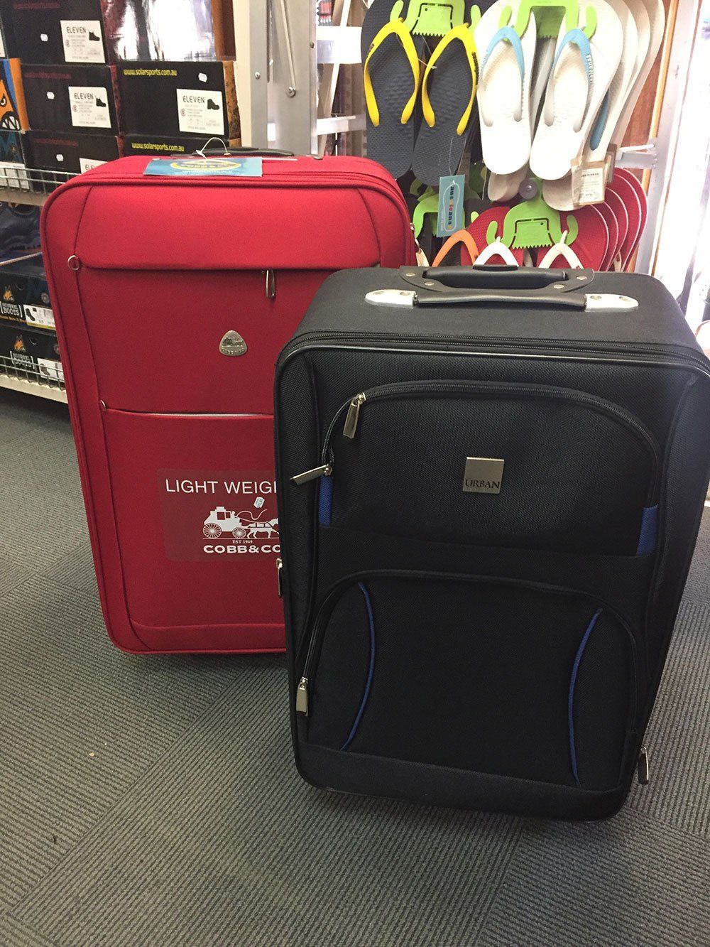 suitcases