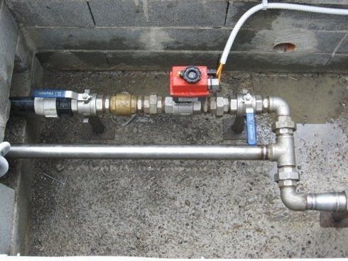 tubi per la distribuzione dell'acqua