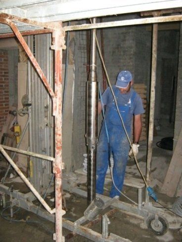interno di un pozzo geotermico