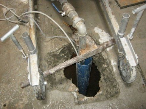 pozzo geotermico in centro storico