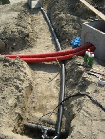impianto lavaggio ghiaie in costruzione