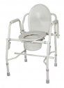 Steel Drop Arm Commode — Tacoma, WA — Wheelchair Haven