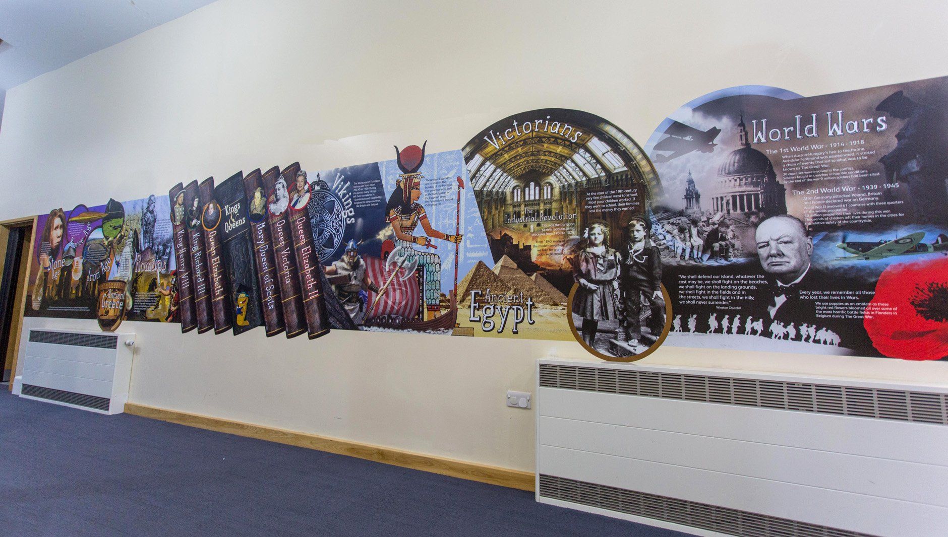 History wallscape