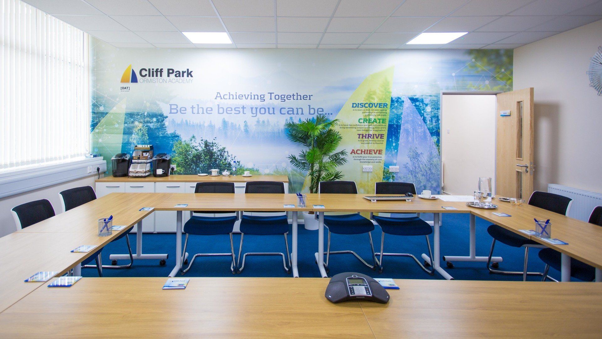 office wallscape design