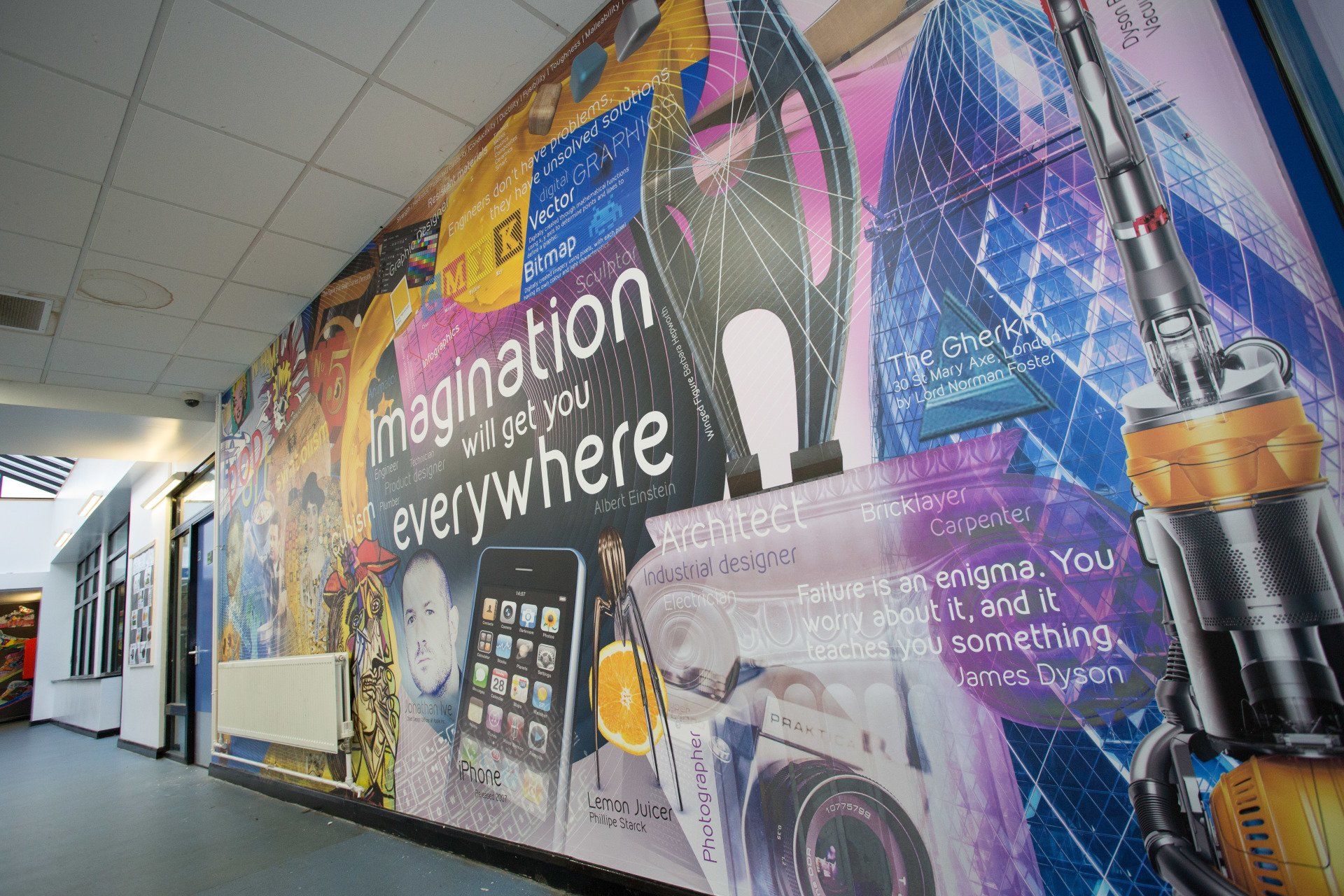 art technology wallscape