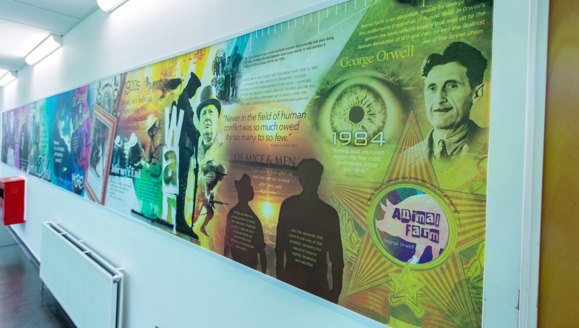 English wallscape