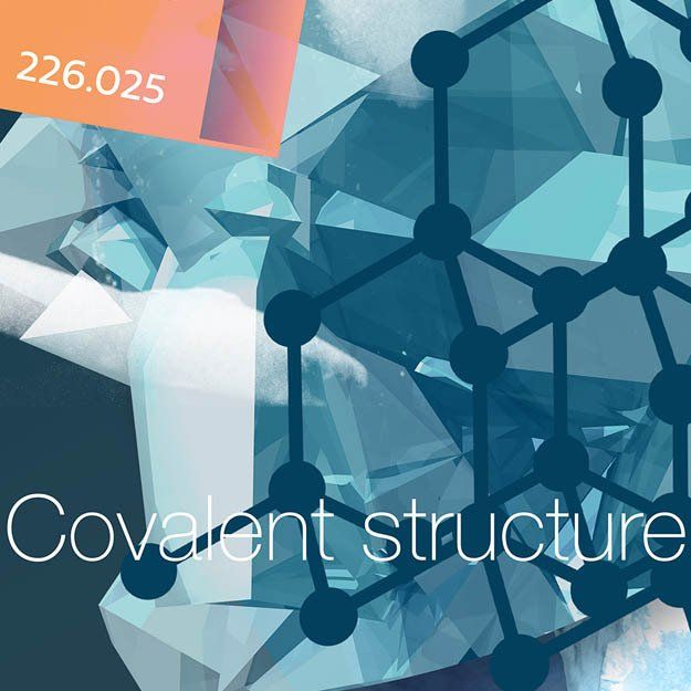 chemistry covalent structure science school wall display mural