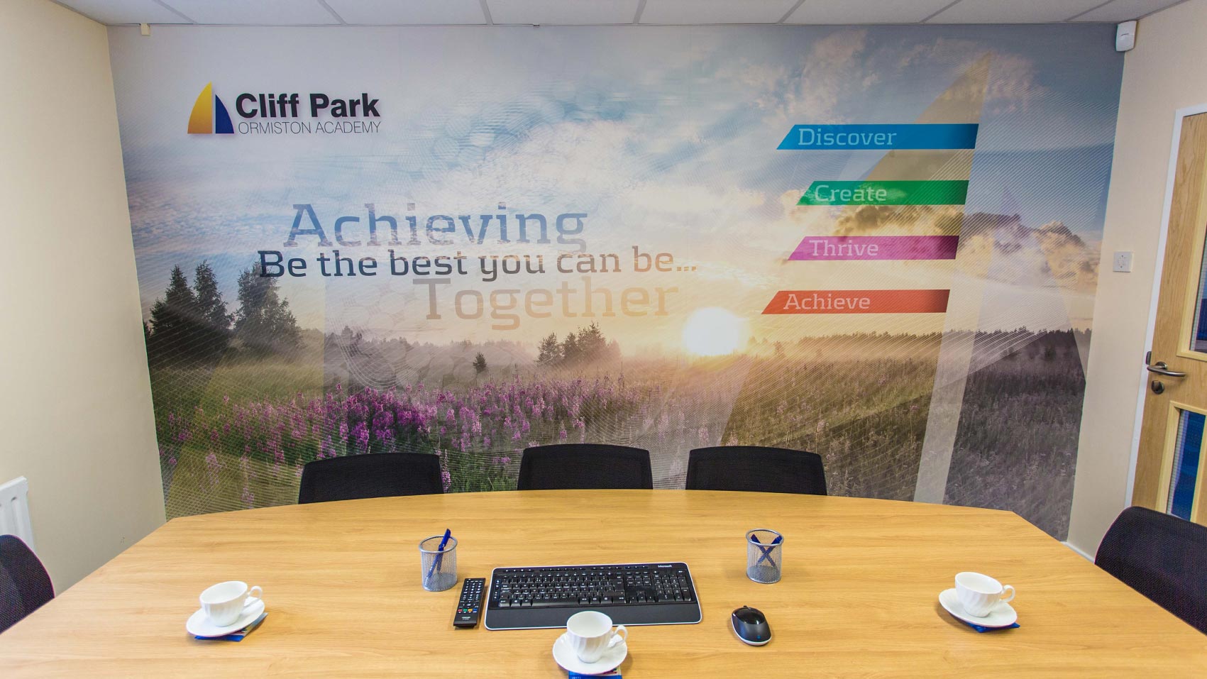 wallscape for meeting room
