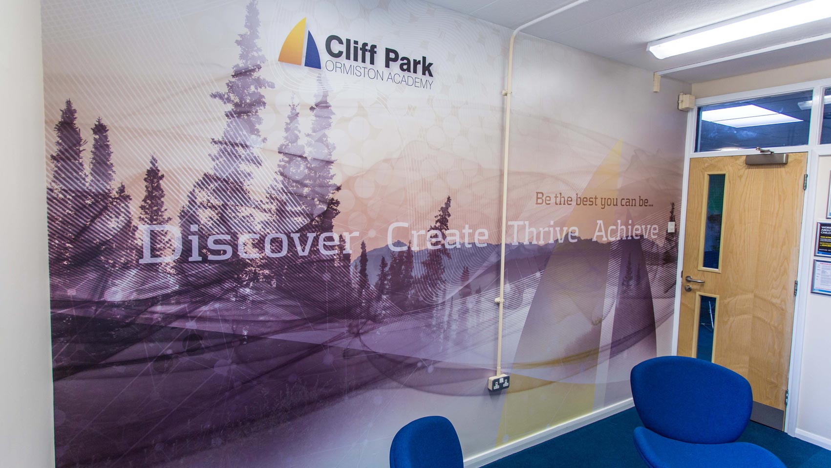 office wallscape