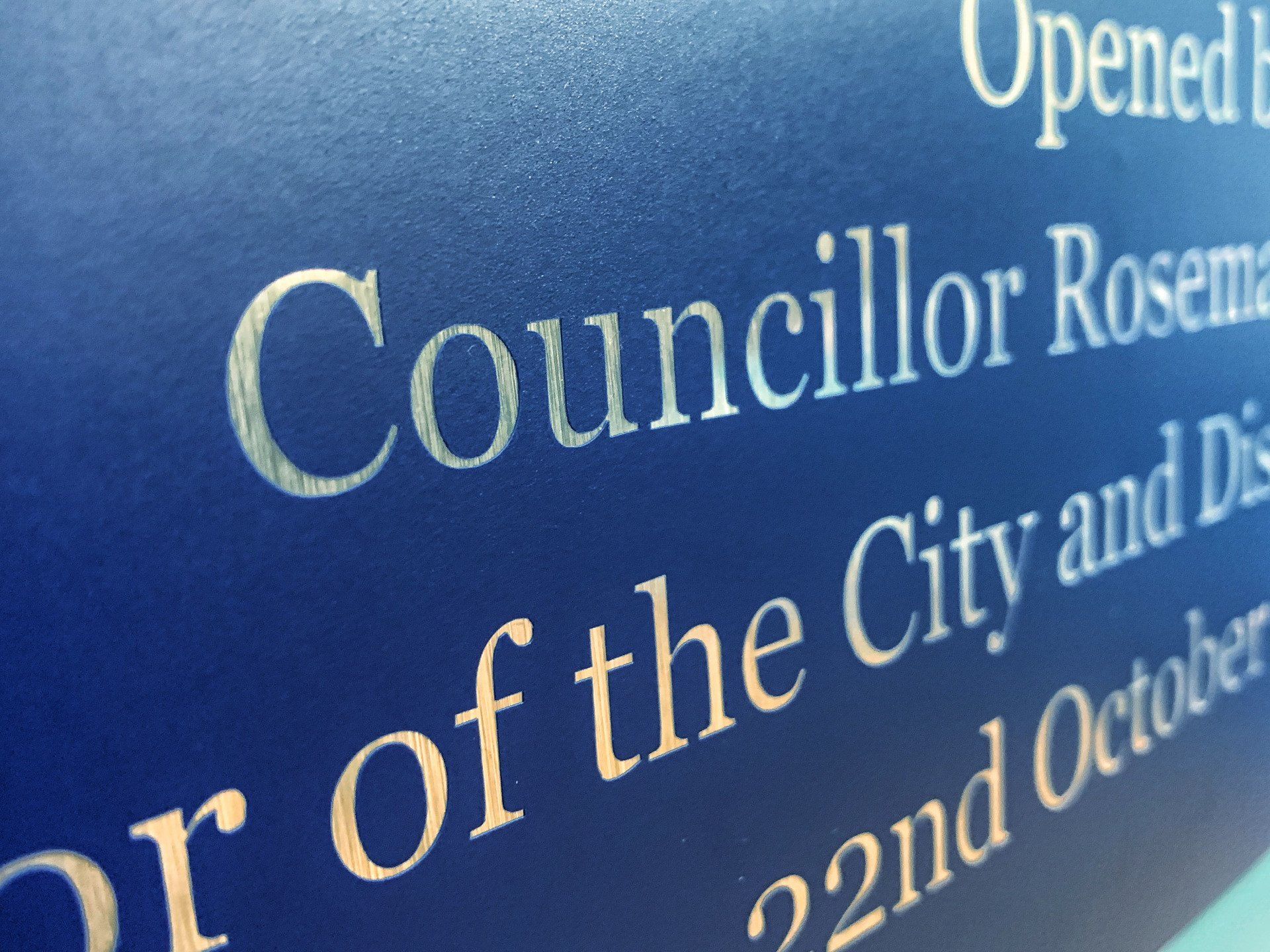 commemorative plaque